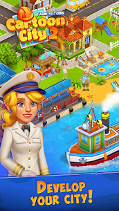 Cartoon city 2 farm town story Mod Apk v3.12 (Unlimited Money) For Android 2