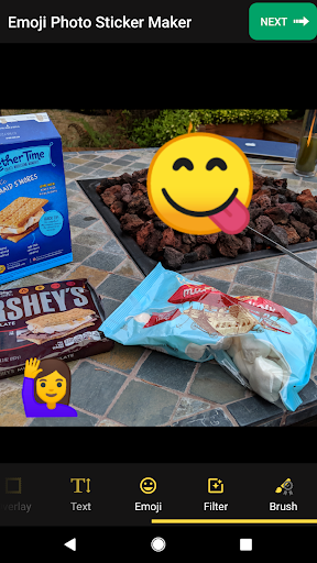 Emoji Stickers Photo Editor Screen 3