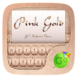 Pink Gold GO Keyboard Theme icon