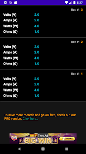 Volt Amp Watt Calculator Varies with device APK screenshots 6