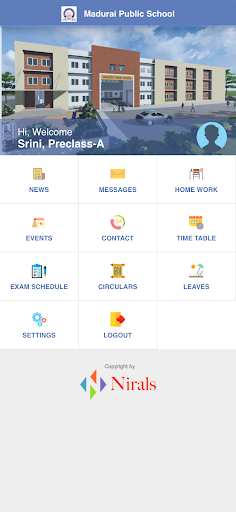 Android application MPS Nursery Primary School screenshort