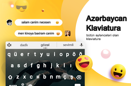 Android application Azerbaijani Keyboard screenshort