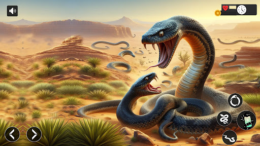 Android application Angry Anaconda vs wild Snakes screenshort