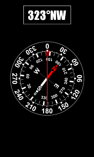 Android application Compass Free screenshort