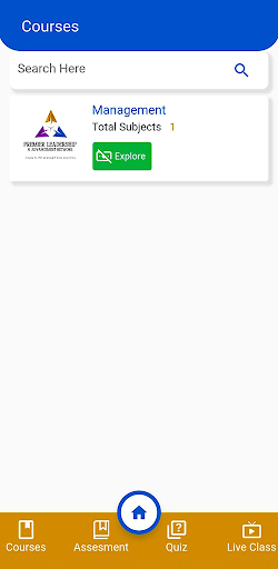 Premier Learning Screen 3