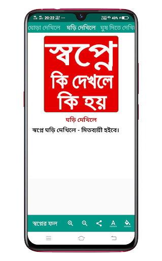কোন স্বপ্ন দেখলে কি ফলাফল হয়