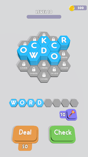 Android application Melt Letters screenshort