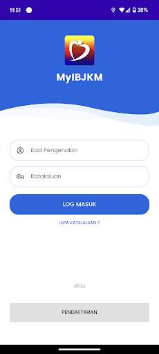 Android application MyIBJKM screenshort