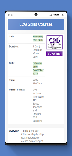 Meducation Courses Screen 2