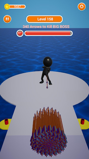 Flying Arrow Kill The Boss Screen 2