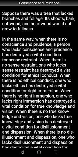 Conscience and Prudence Sutta