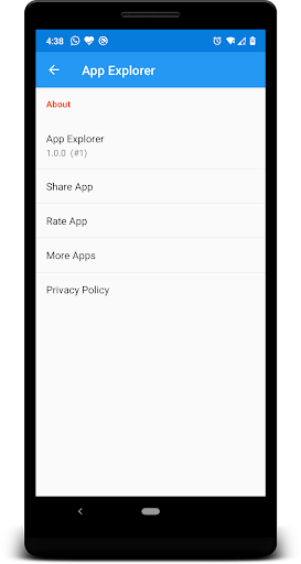 App Explorer and Remover Screen 3