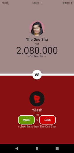 Who Has More Subscribers Screen 3