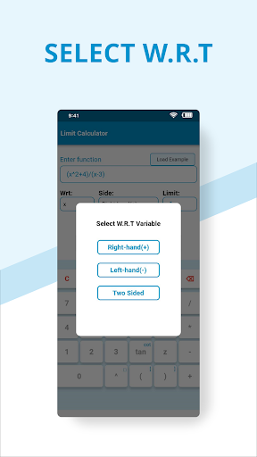 Screenshot of Limit Calculator