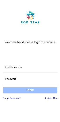 Android application EOD STAR screenshort