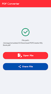 PDF konvertieren und erstellen Bildschirmfoto