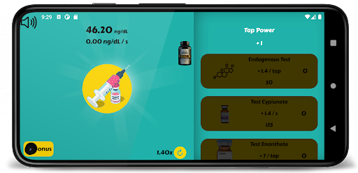 Testosterone Clicker Screen 2