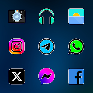 FluOxigen - Icon Pack Bildschirmfoto