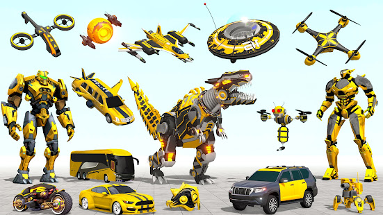 Dino Robot Police Car Games 2.2 screenshots 1
