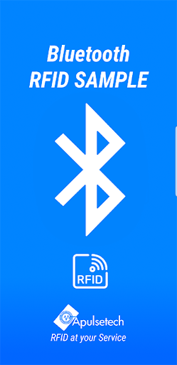 Android application Apulsetech RFID Bluetooth Demo screenshort