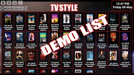 Ultimate IPTV Playlist Loader Captura de pantalla