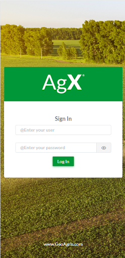 Android application AgriExplorer AgX screenshort