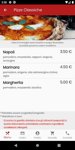 Pizzeria Sapore di Pizza Torin Screen 2