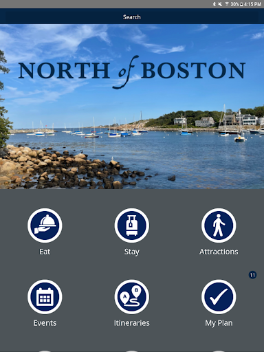 Screenshot of Visit North of Boston!