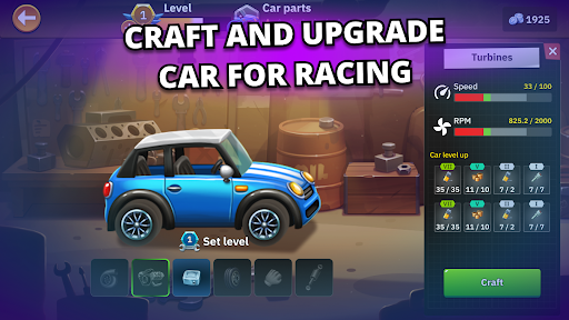 Mad car Racing on hilltop screenshots 2