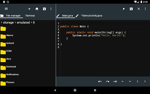 Code Studio Bildschirmfoto