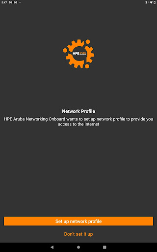 HPE Aruba Networking Onboard