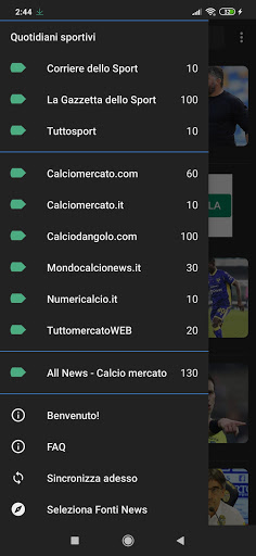 News - Calcio Serie A Screen 3