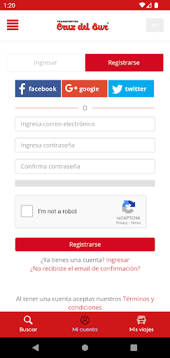 Cruz del Sur Screen 2