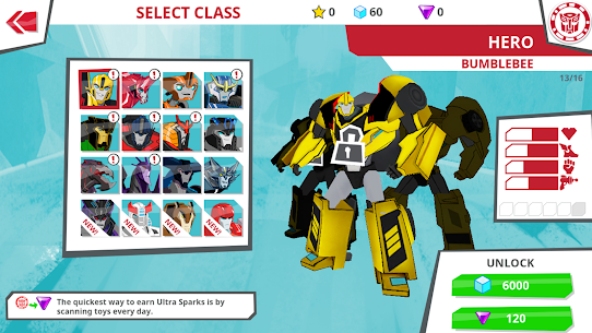 تحميل لعبة Transformers: RobotsInDisguise مهكرة آخر اصدار 3