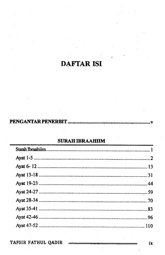 Kitab Tafsir Fathul Qadir 6 Screen 2