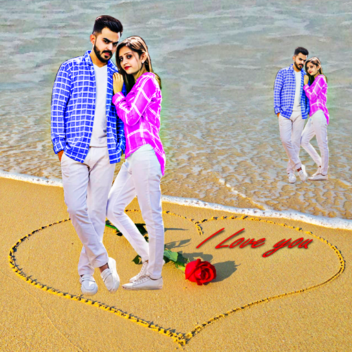 Love photo editor and frames logo