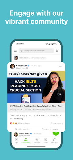 Leverage IELTS Screen 3