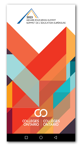 Android application Higher Education Summit screenshort