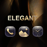 Elegant gold for Huawei icon