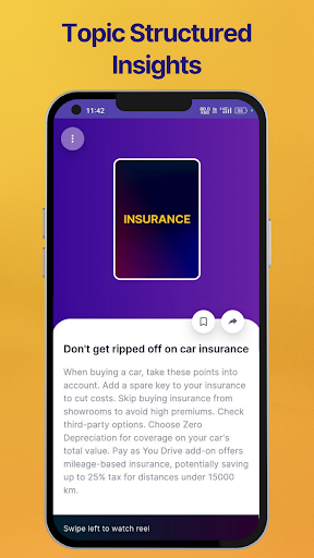 Android application Flick - Financial Literacy screenshort