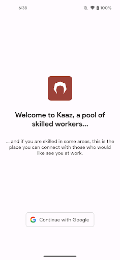 Kaaz - Find Skilled Workers Screen 2