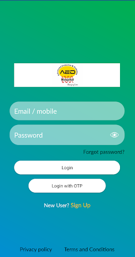 Android application AEDH screenshort
