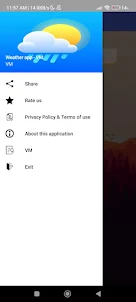 Weather app - VM