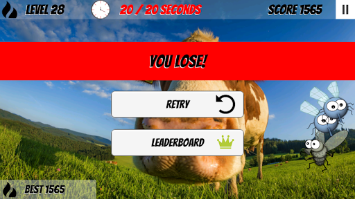 Flies, fly away! DEMO Screen 3