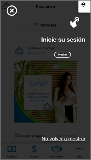 Android application Feavanza screenshort
