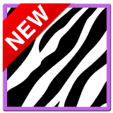 Cute PurpleZebra Keyboard Skin icon