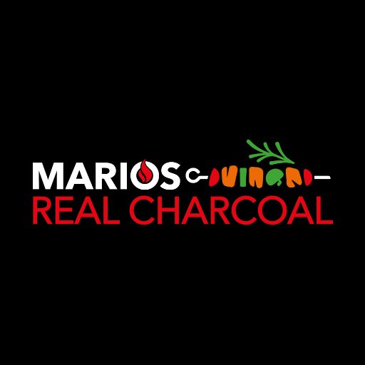 Marios Real Charcoal logo