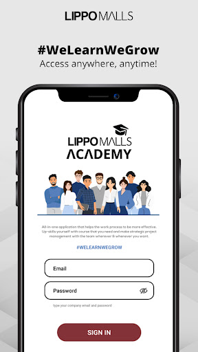 Android application Lippo Malls Academy screenshort