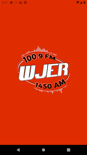 Android application WJER Radio screenshort