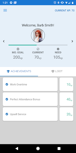 Android application AM Rewards screenshort